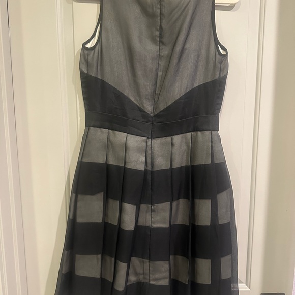 Halston Heritage
Organza-Overlay Striped Dress - Picture 4 of 7